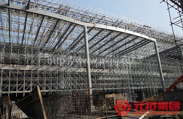 承插式钢管脚手架工程案例